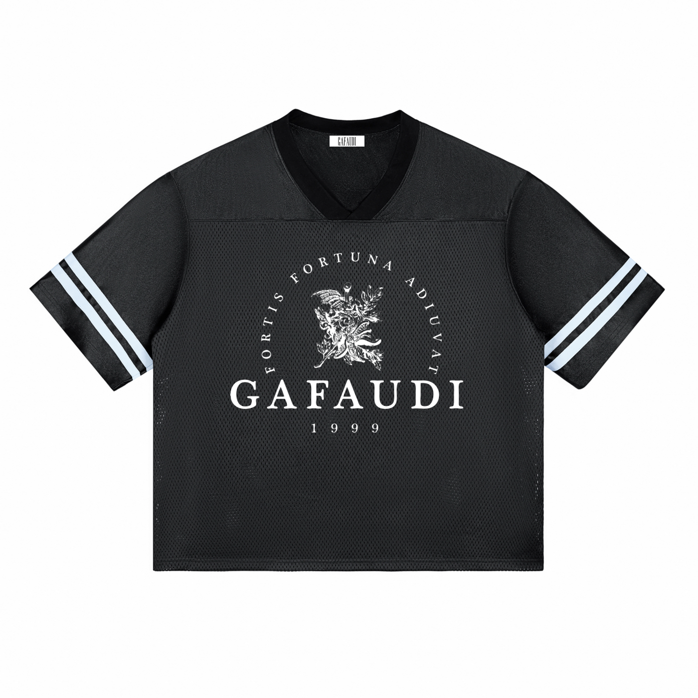 GAFAUDI Taped Mesh T-Shirt