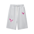 "ROSA DIVINA" GAFAUDI Relaxed Drawstring Three-quarter Sweatpants