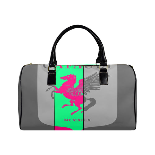 19'inch GAFAUDI Leather Travel Bag-Small