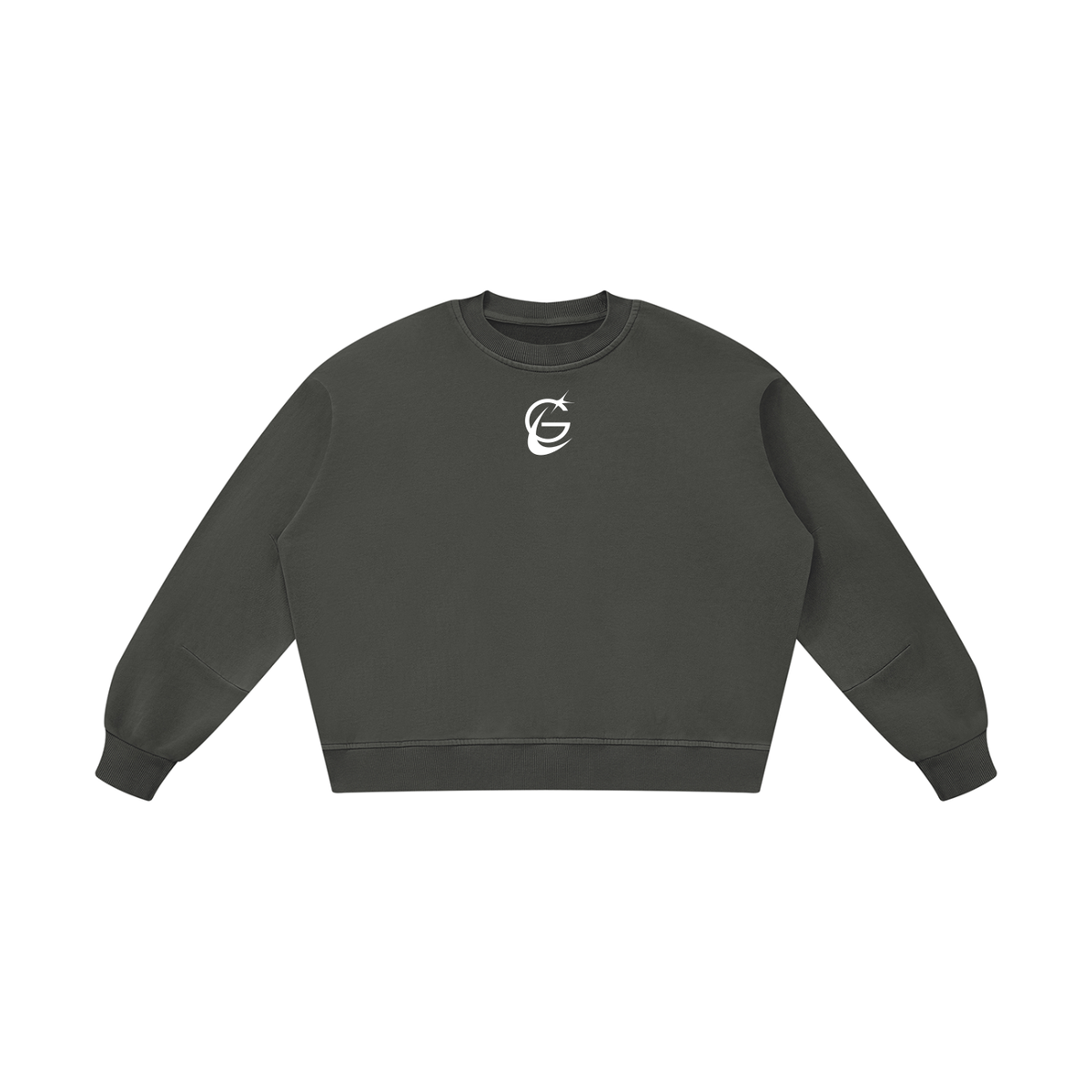 GAFAUDI Unisex Boxy Vintage Washed Sweatshirt