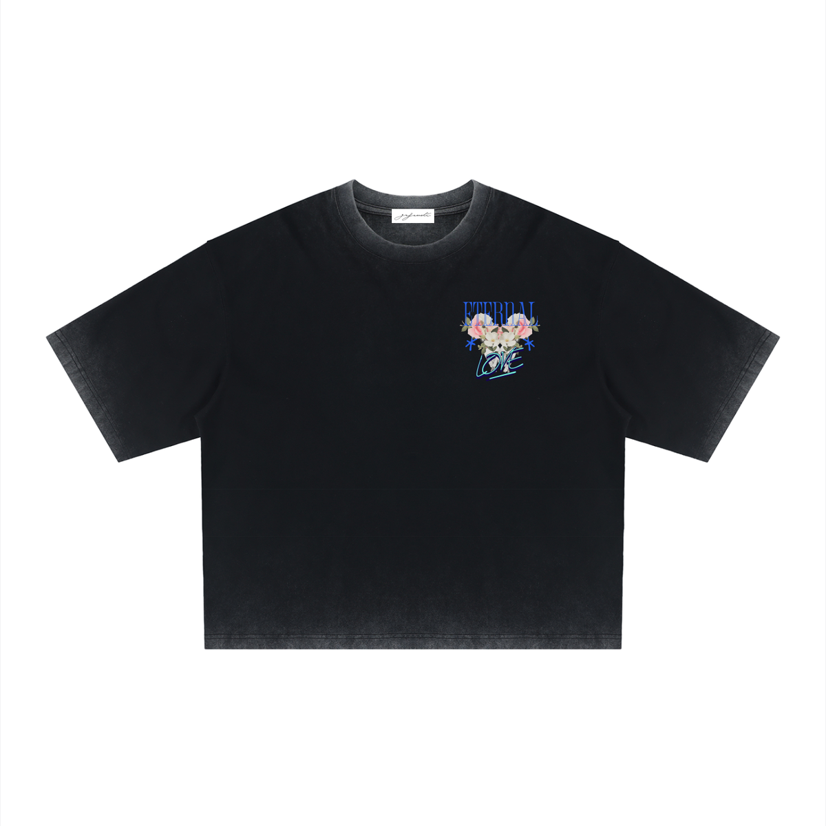 GAFAUDI Unisex Reverse Dyed Boxy T-Shirt