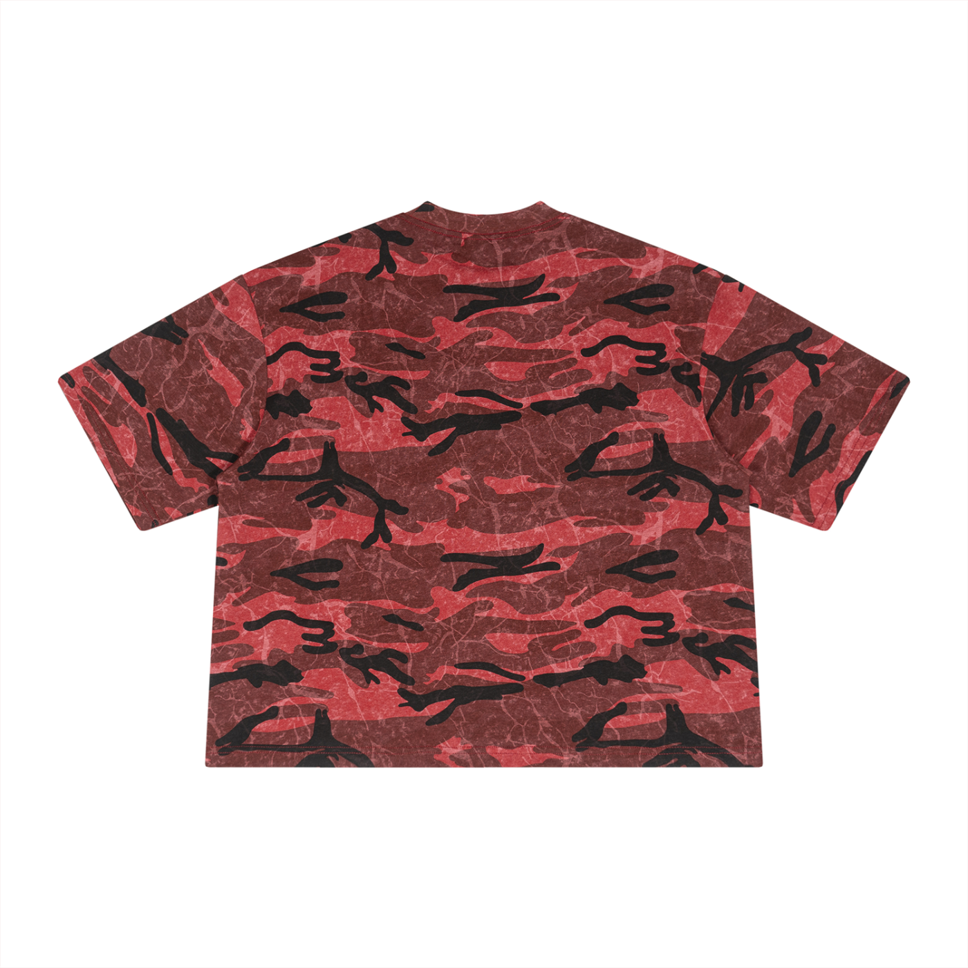 GAFAUDI Unisex Boxy Camo Print T-Shirt