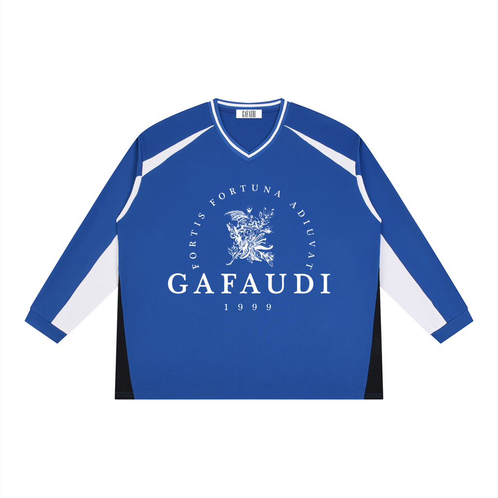 GAFAUDI Unisex Color Block Long Sleeve Jersey