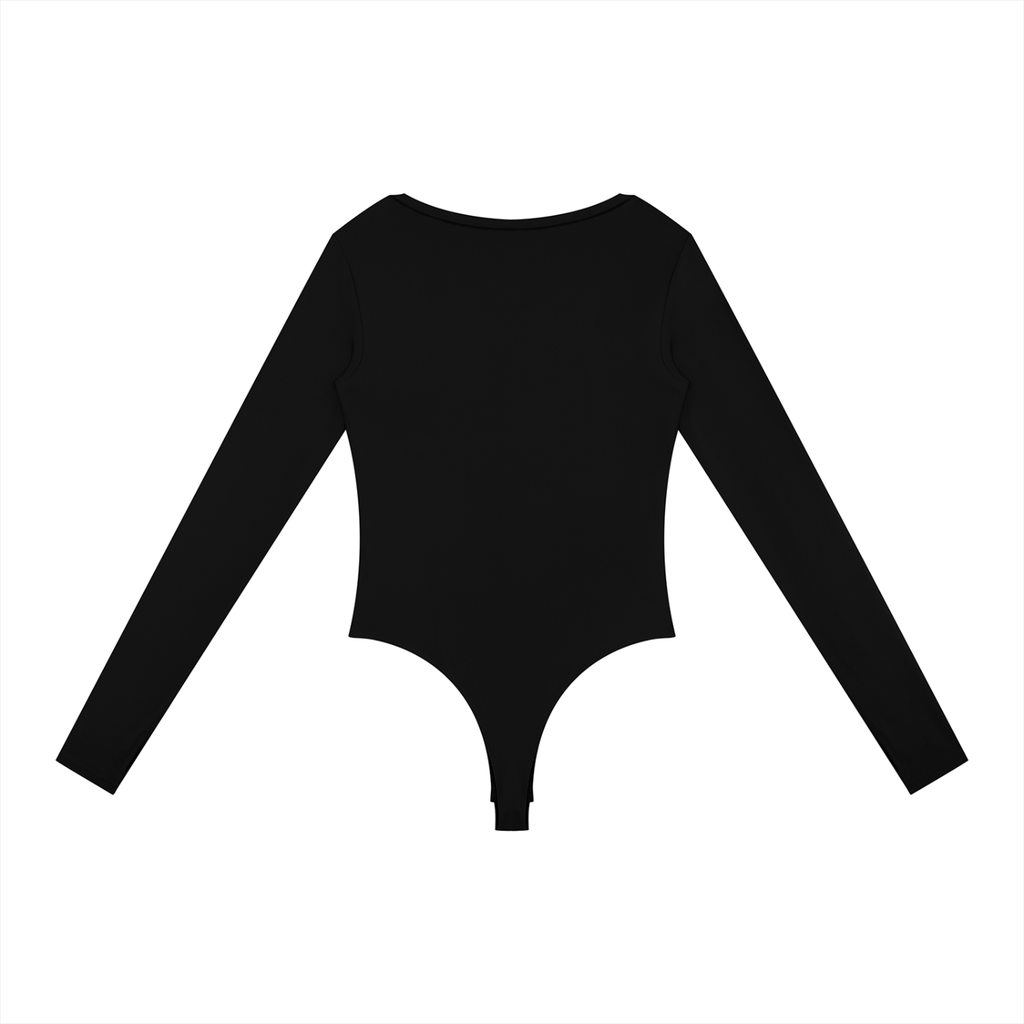 GAFAUDI Women's Tight Long Sleeve Yoga Bodysuit