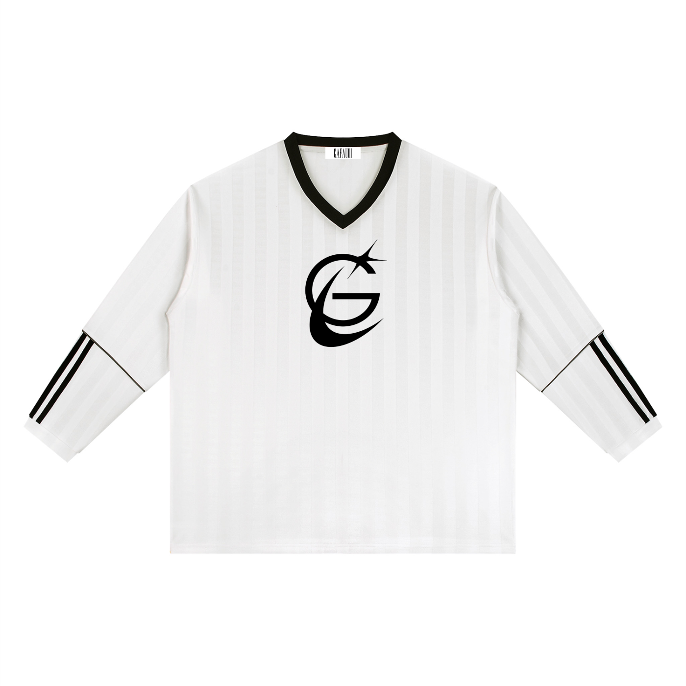 GAFAUDI "Stella Nova" Unisex Striped Soccer Jersey