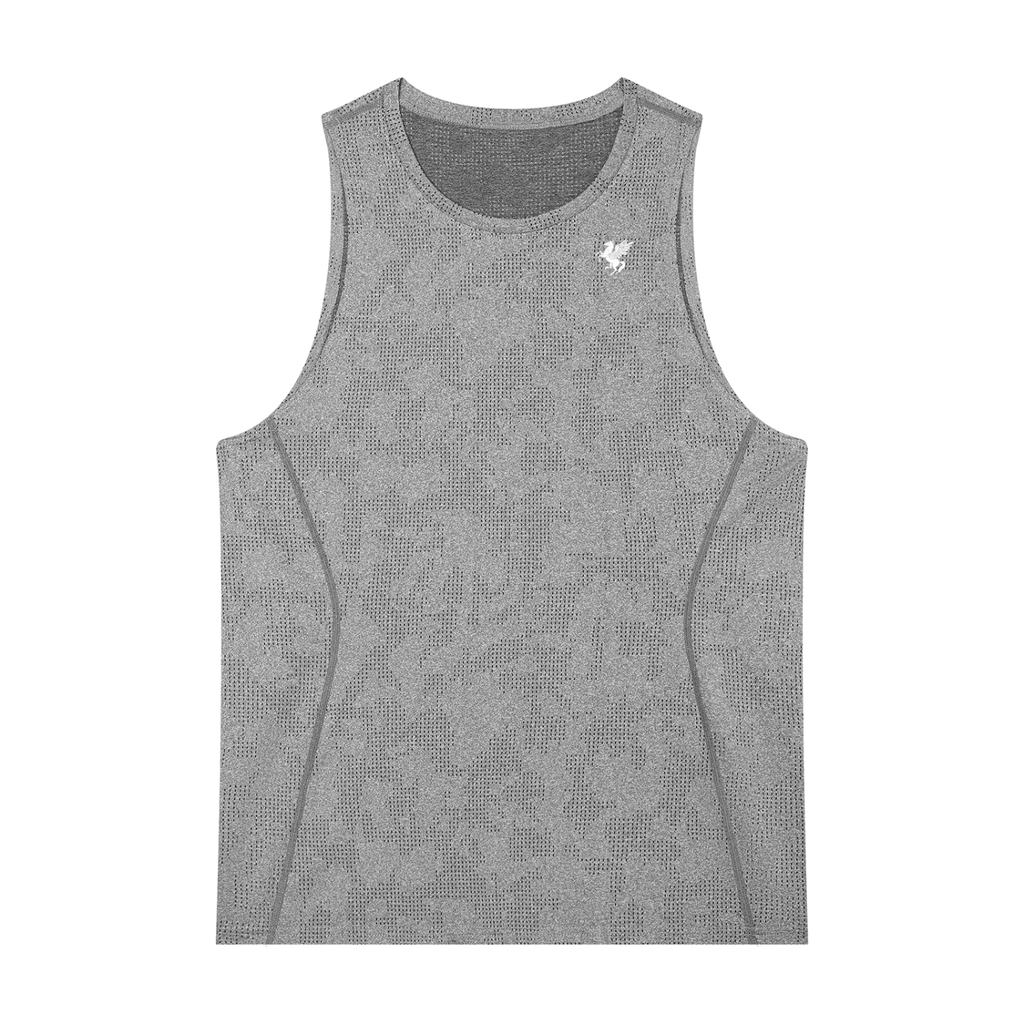 GAFAUDI Men's Jacquard Performance Tank Top
