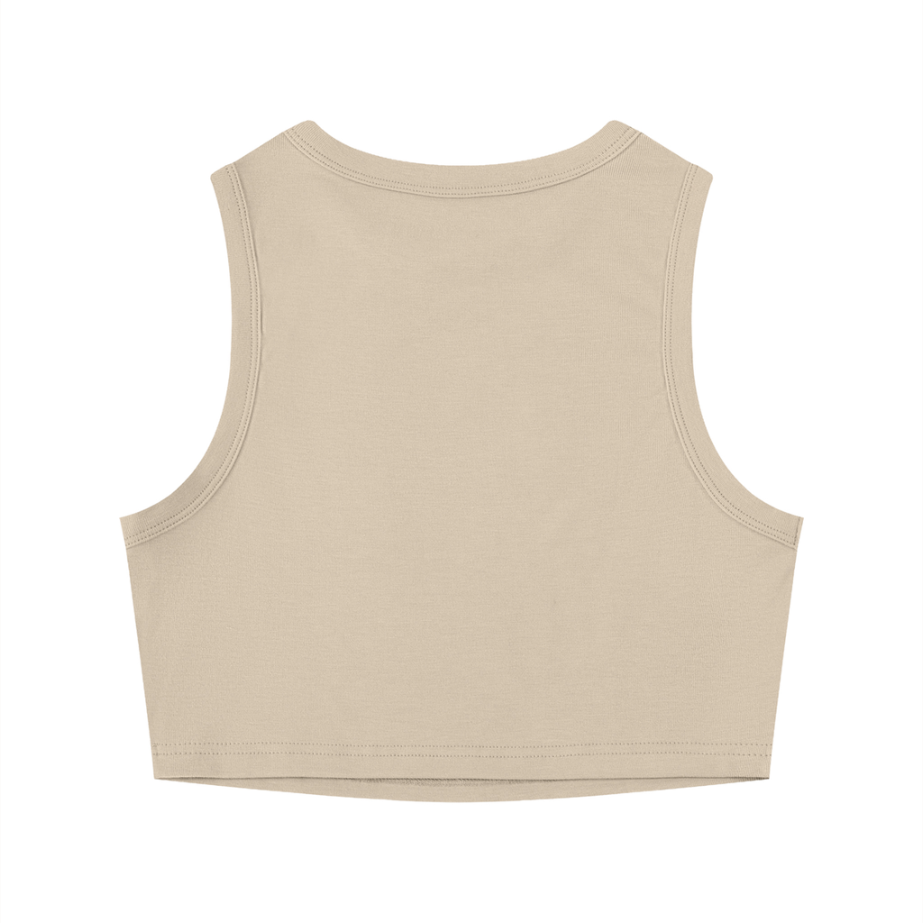 GAFAUDI Women's Tight Crewneck Crop Tank Top