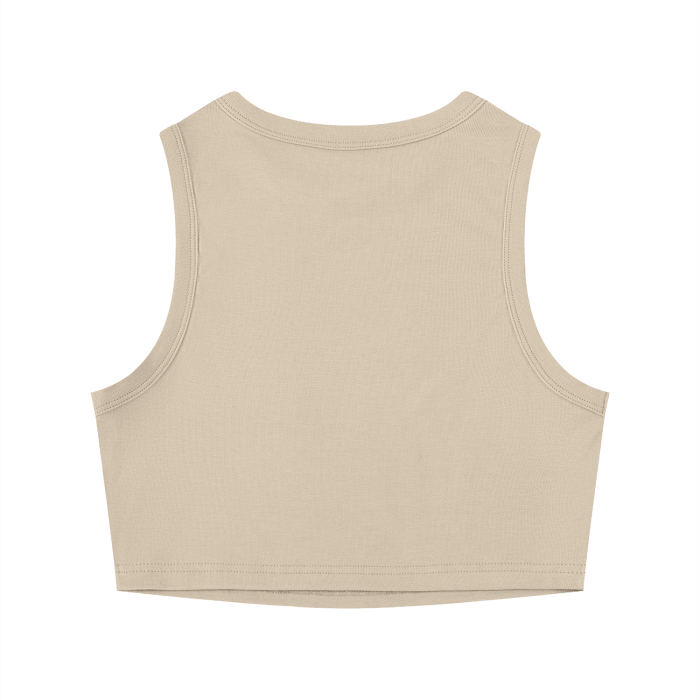 GAFAUDI Women's Tight Crewneck Crop Tank Top