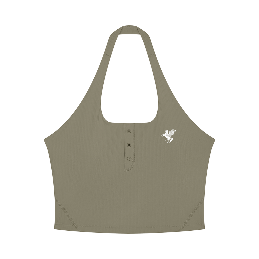 Women's Halter Yoga Tank Top