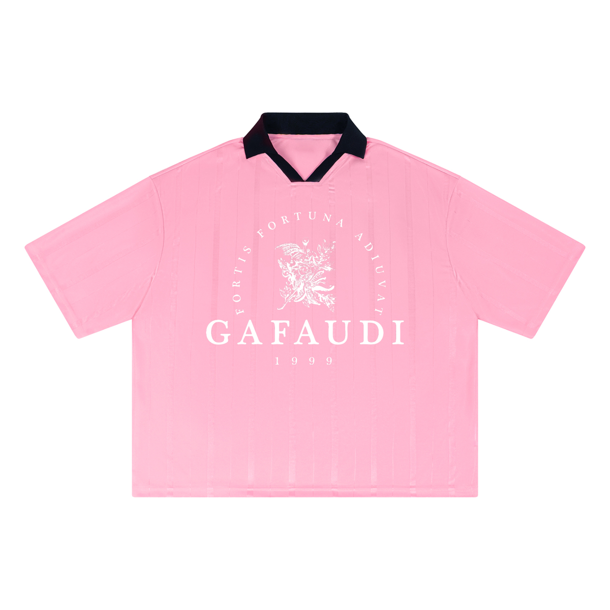 GAFAUDI Unisex Striped Boxy Soccer Jersey