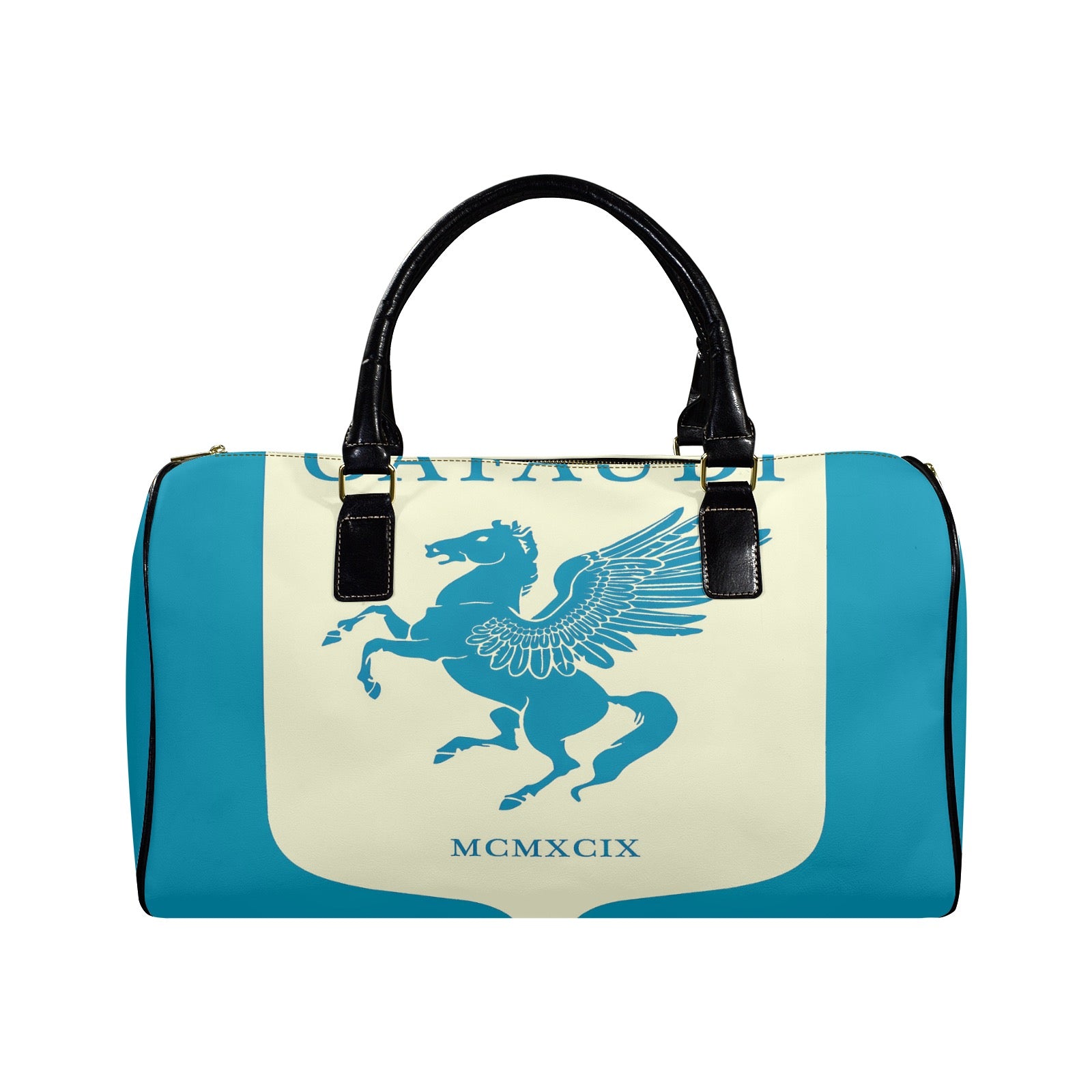 GAFAUDI Leather Travel Bag-Small