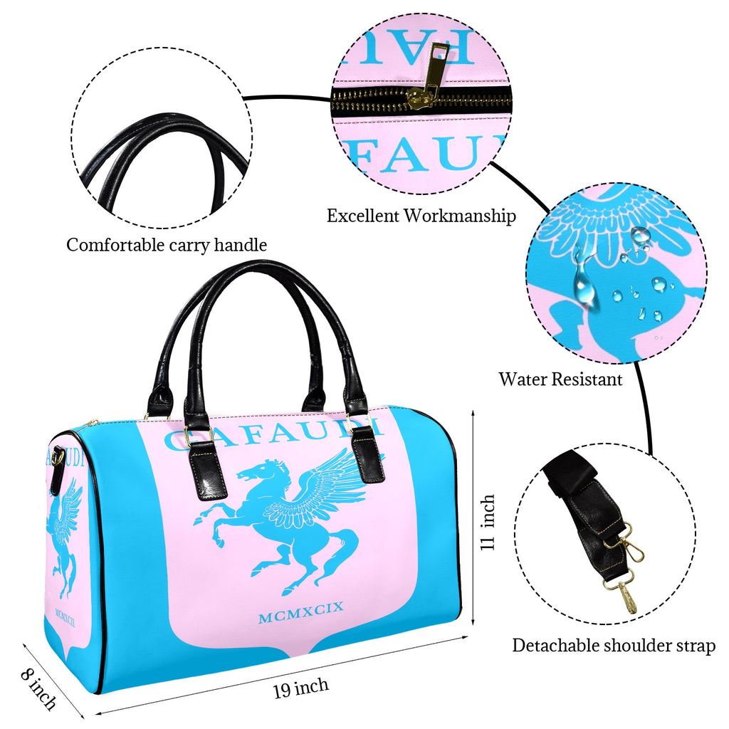 GAFAUDI Leather Travel Bag-Small