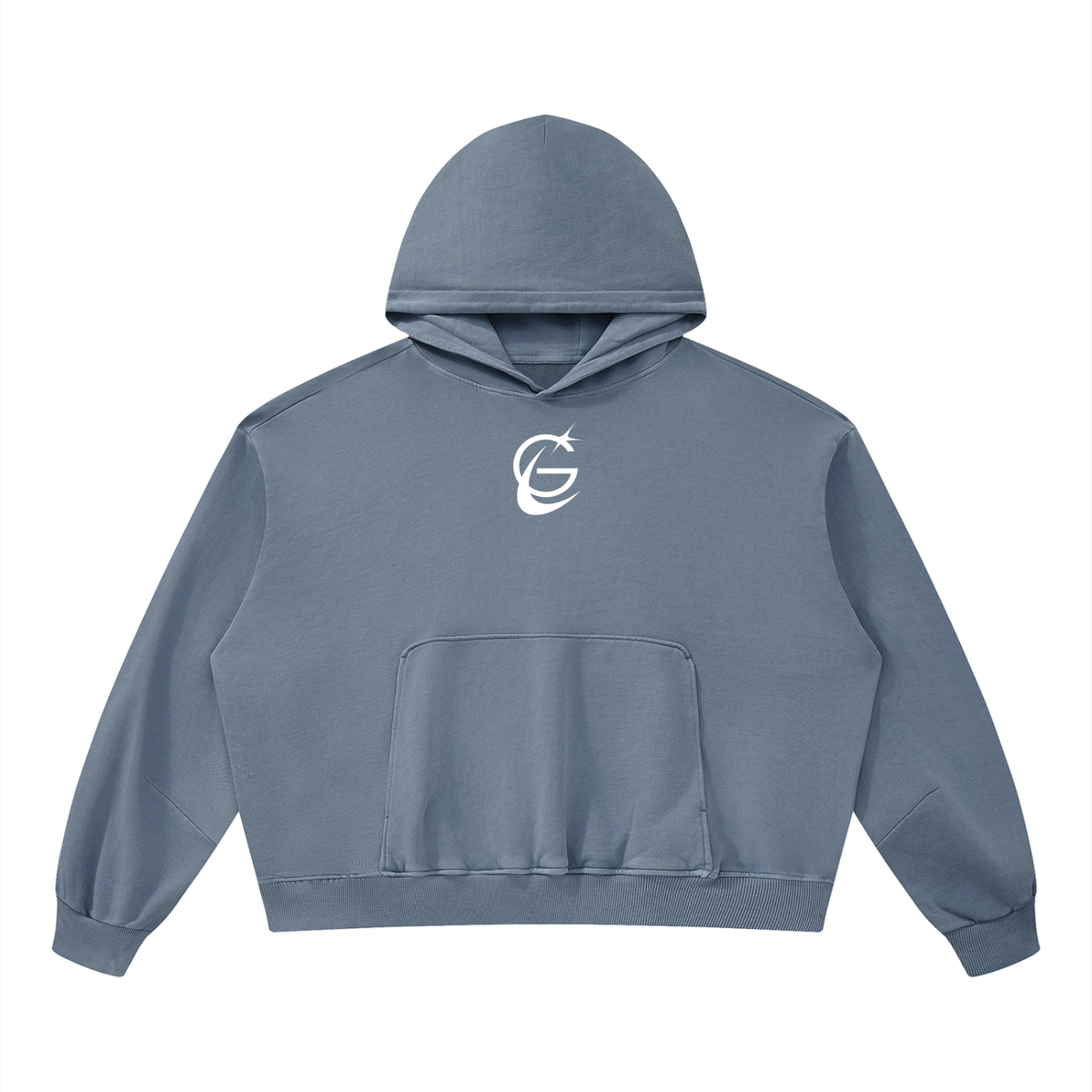 GAFAUDI Unisex Boxy Vintage Washed Hoodie