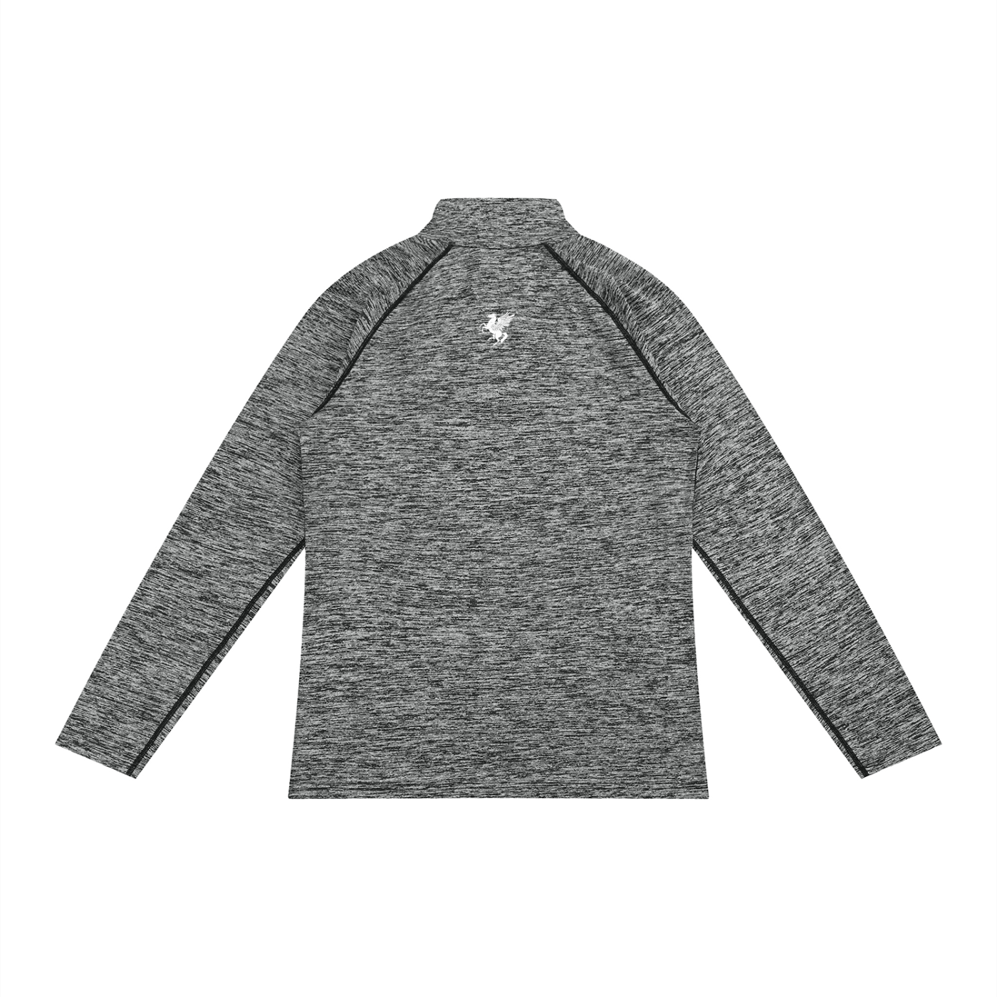 GAFAUDI Men's Quarter-Zip Performance Long Sleeve T-Shirt