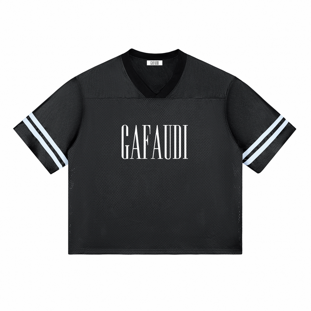 GAFAUDI Taped Jersey Mesh T-Shirt