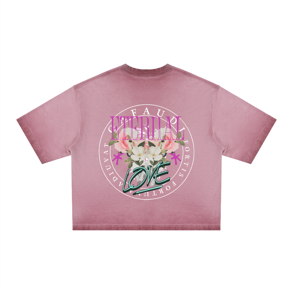 Unisex Reverse Dyed Boxy T-Shirt