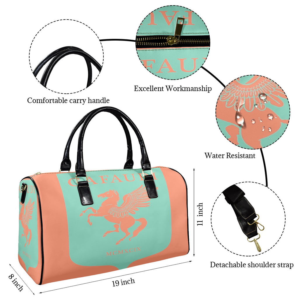 GAFAUDI Leather Travel Bag-Small