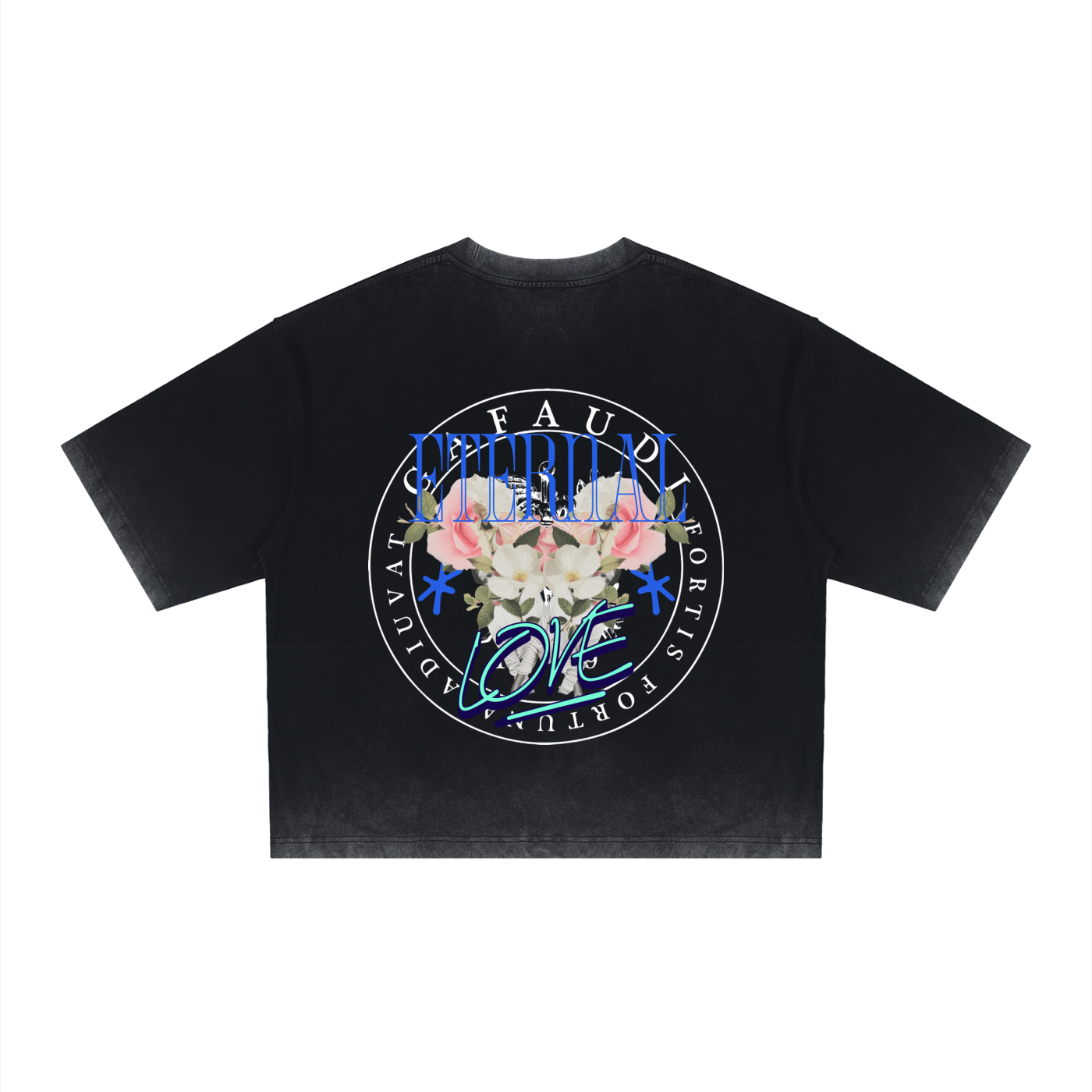 Unisex Reverse Dyed Boxy T-Shirt