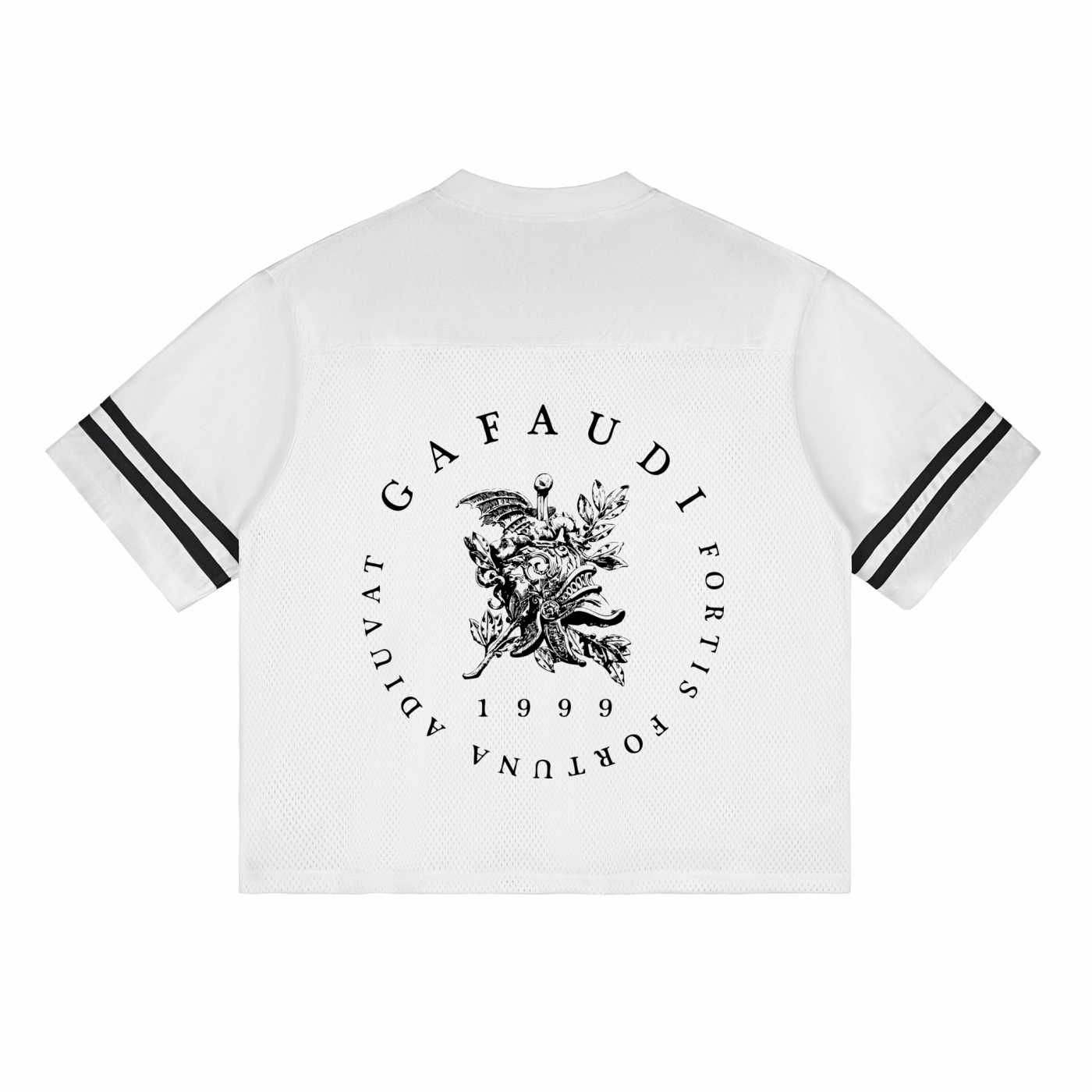 GAFAUDI Taped Mesh T-Shirt