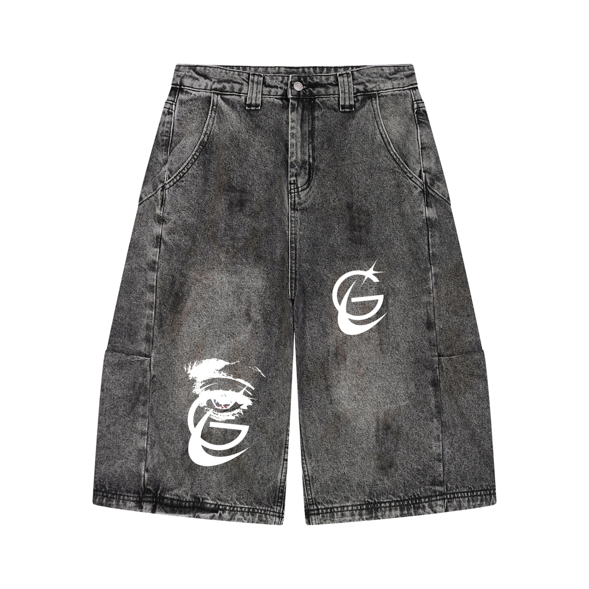 GAFAUDI "Stella Nova" Men’s Vintage Wash Demin Jeans