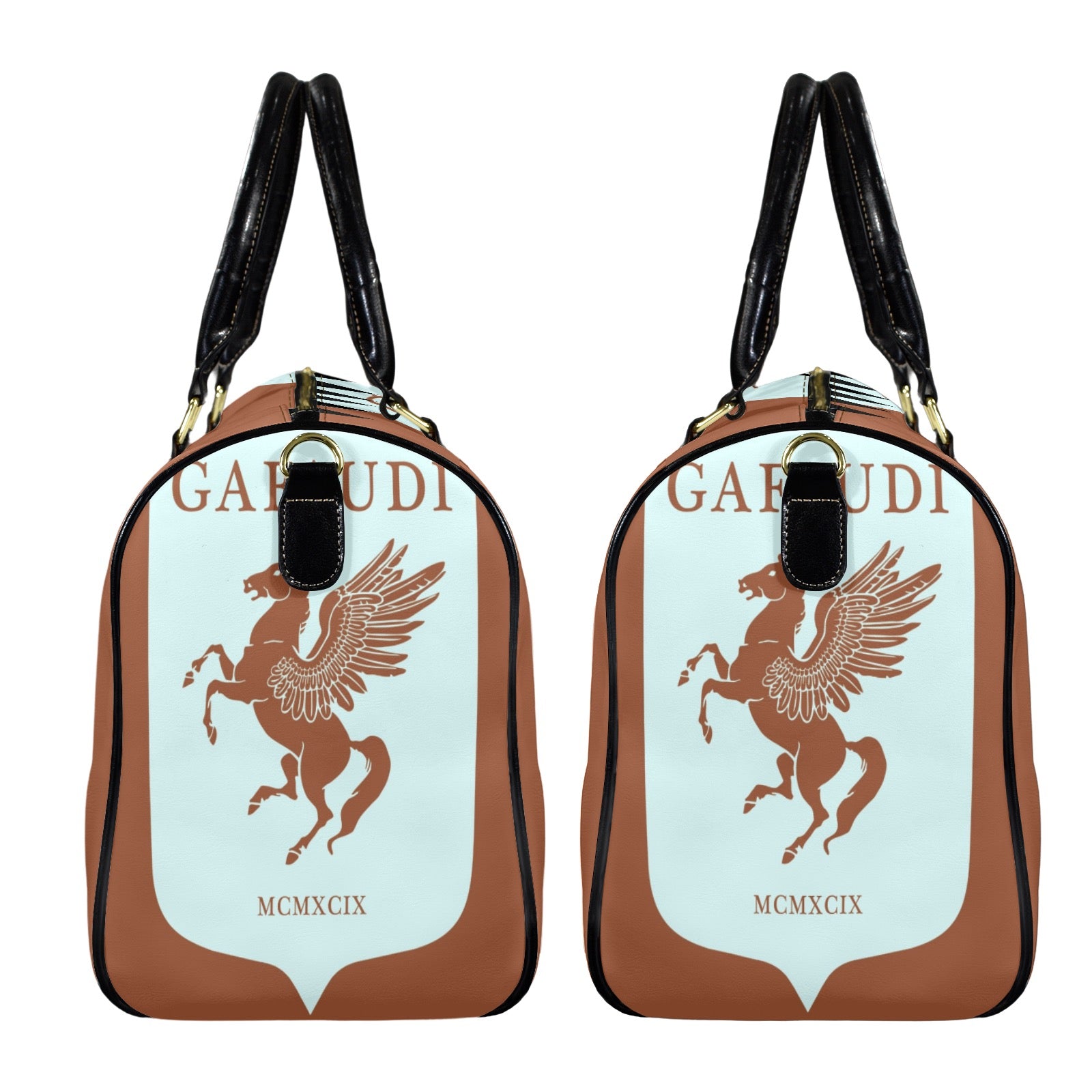 GAFAUDI Leather Travel Bag-Small