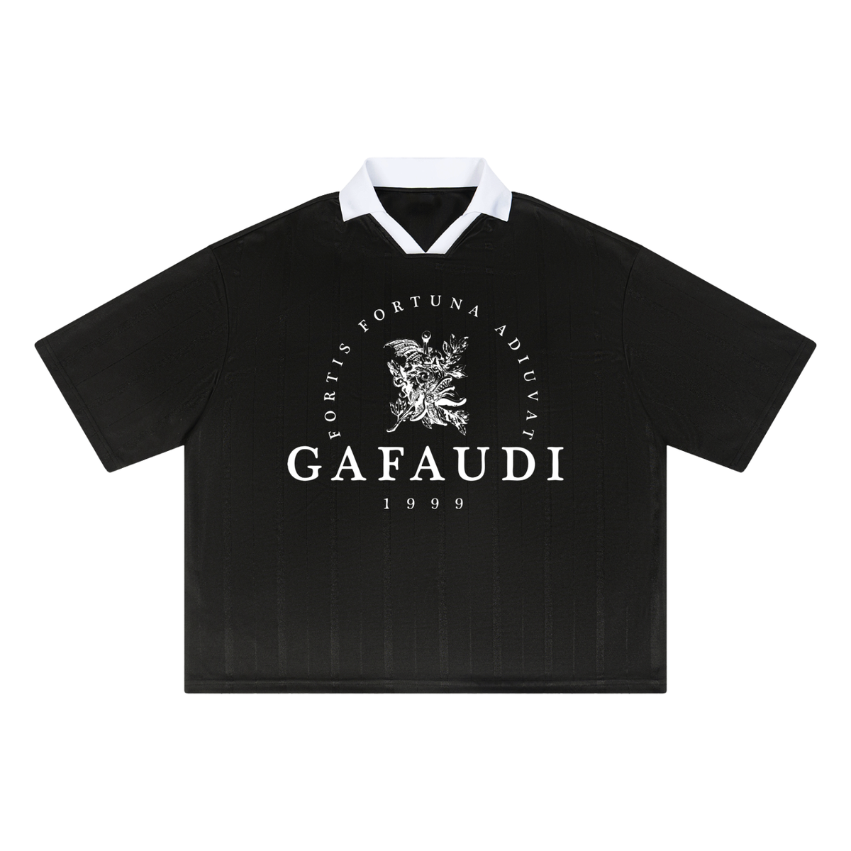GAFAUDI Unisex Striped Boxy Soccer Jersey