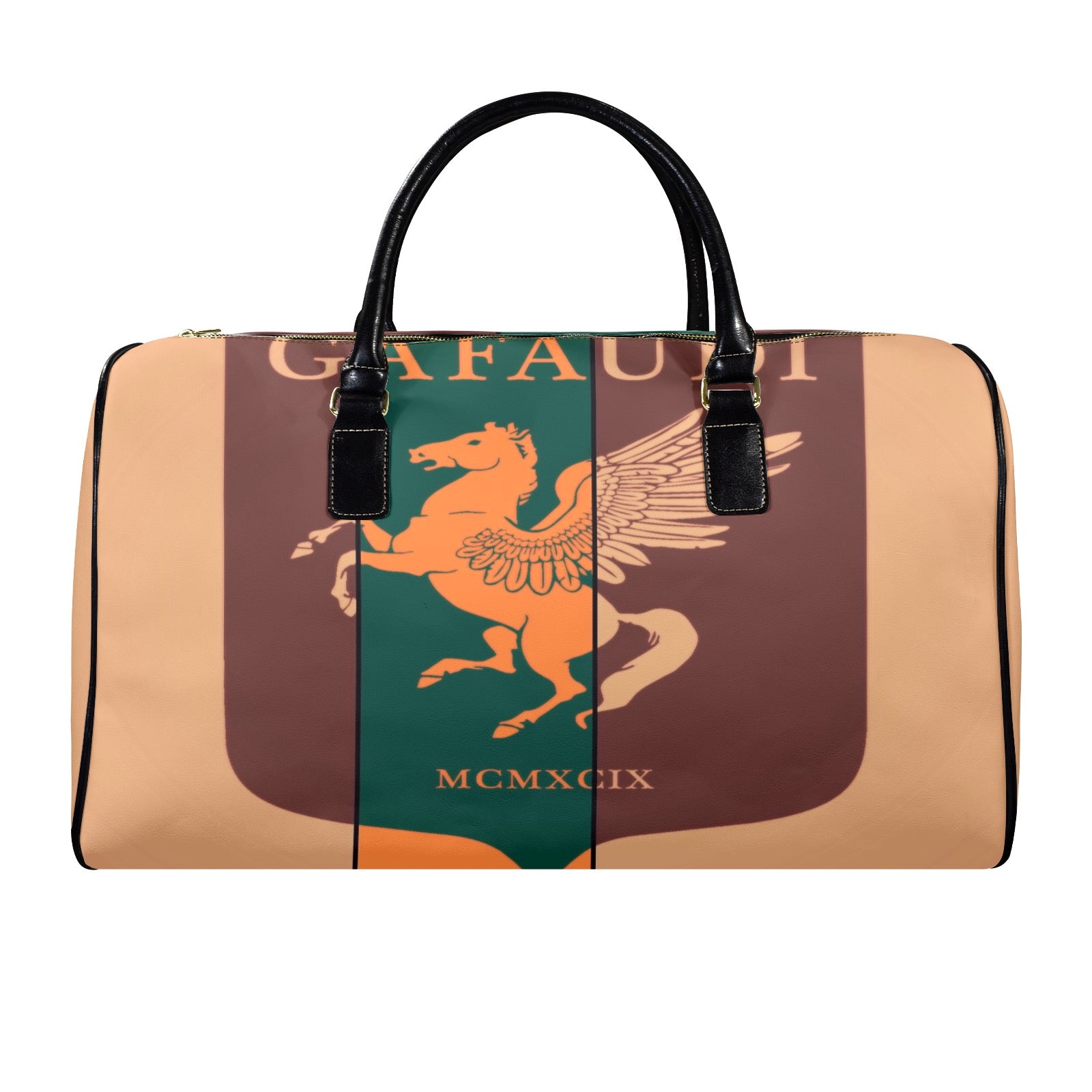 GAFAUDI Leather Travel Bag-Large