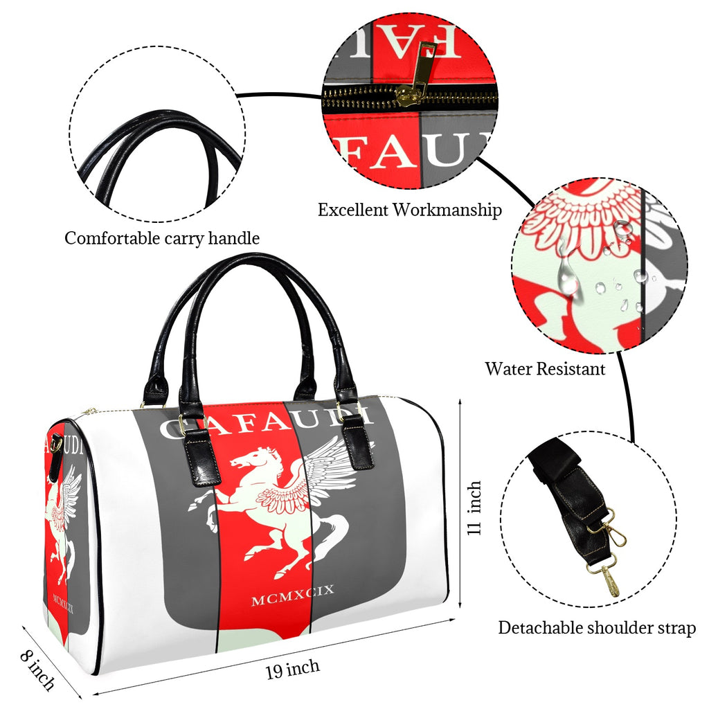 GAFAUDI Leather Travel Bag-Small
