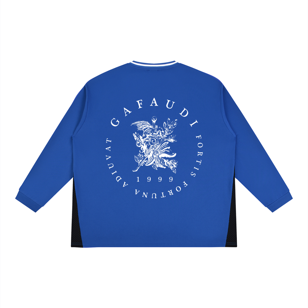 GAFAUDI Unisex Color Block Long Sleeve Jersey