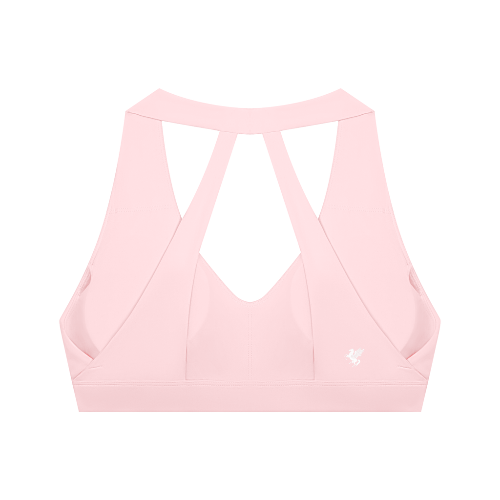 Women's Halter Cropped Sports Bra
