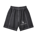 GAFAUDI Unisex Vintage Wash Mesh Shorts