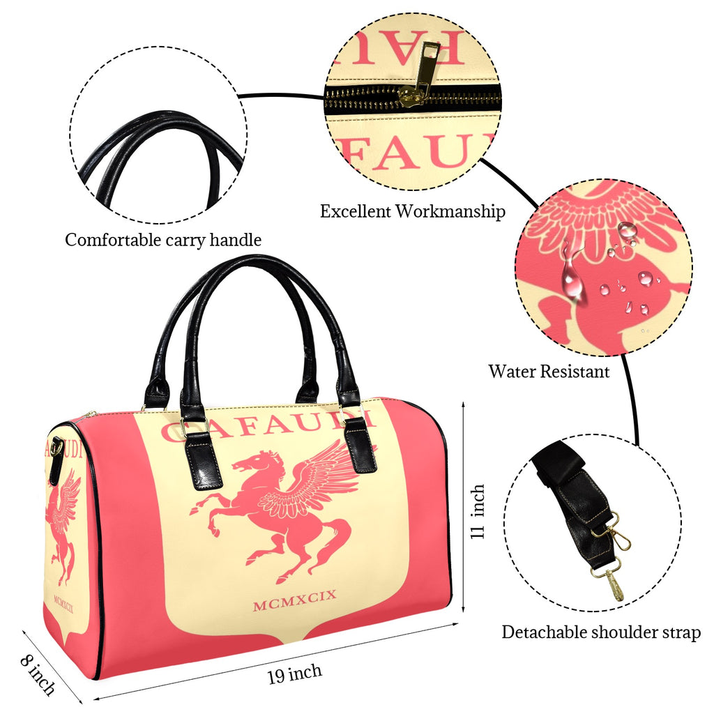 GAFAUDI Leather Travel Bag-Small