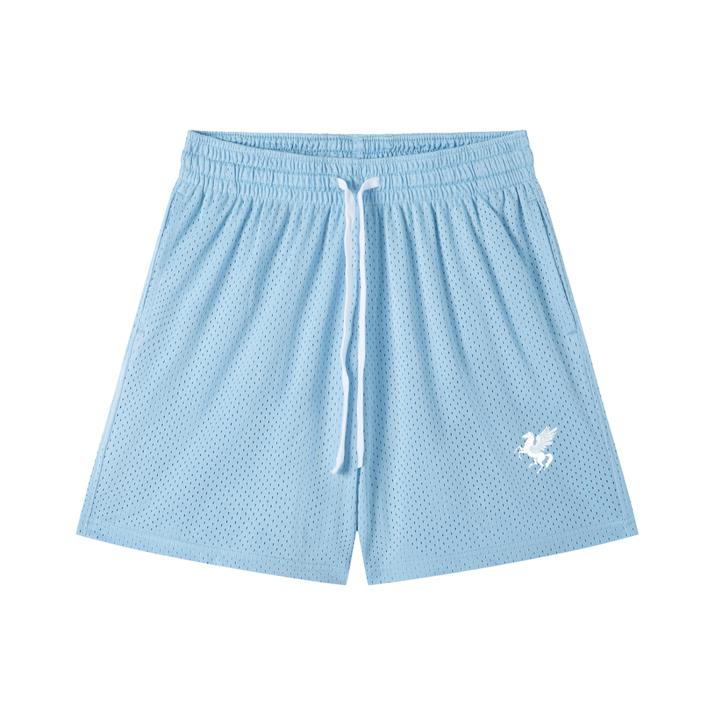 GAFAUDI Mesh Drawstring Shorts