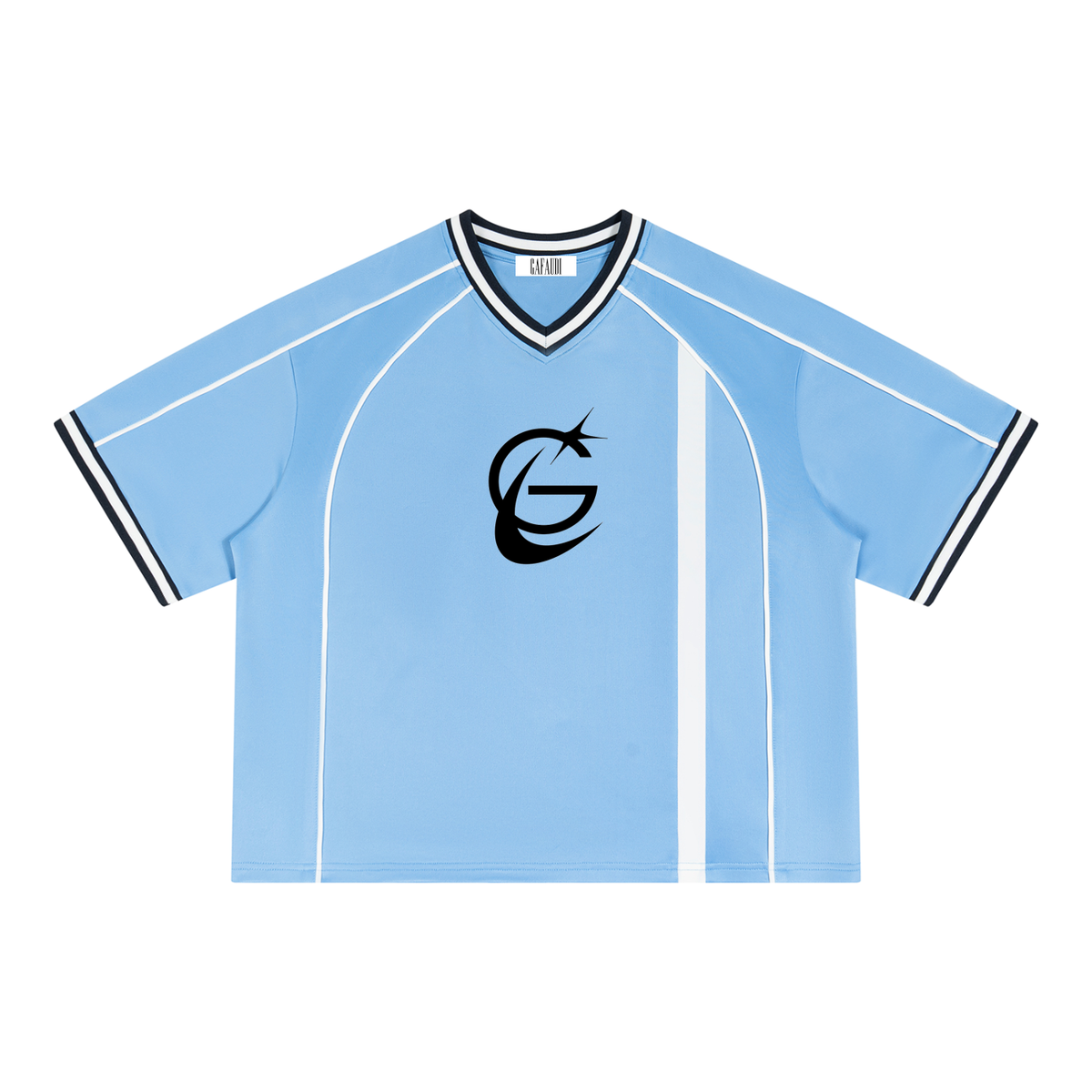 GAFAUDI "Stella Nova" Unisex Boxy V-Neck Soccer Jersey