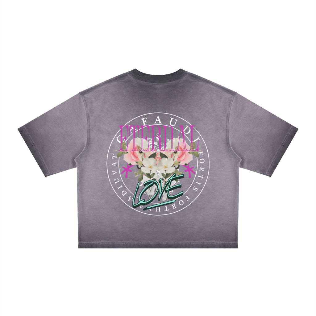Unisex Reverse Dyed Boxy T-Shirt
