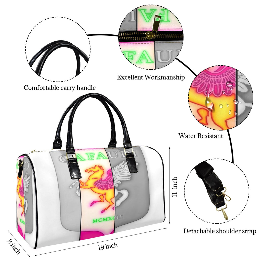 GAFAUDI Leather Travel Bag-Small