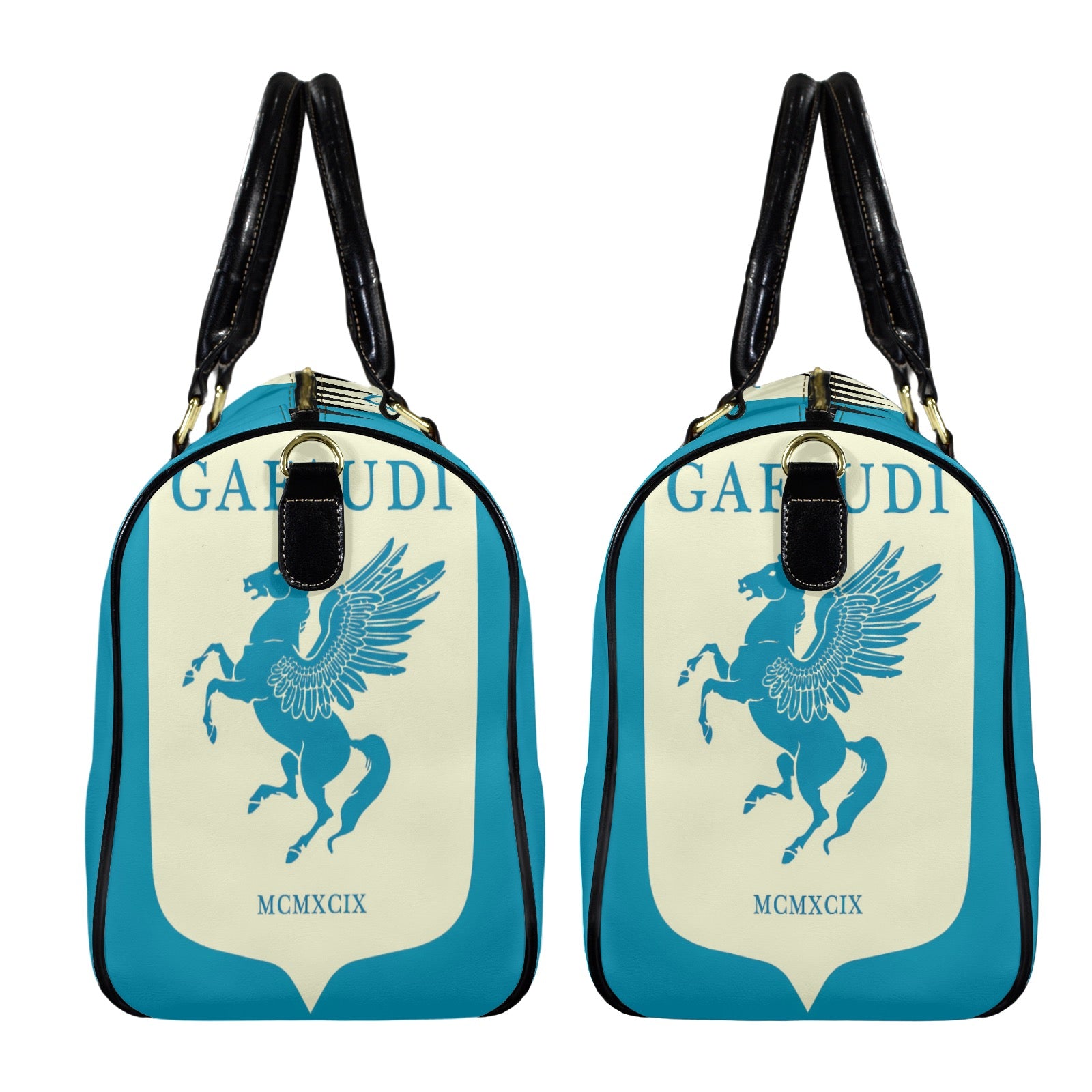 GAFAUDI Leather Travel Bag-Small