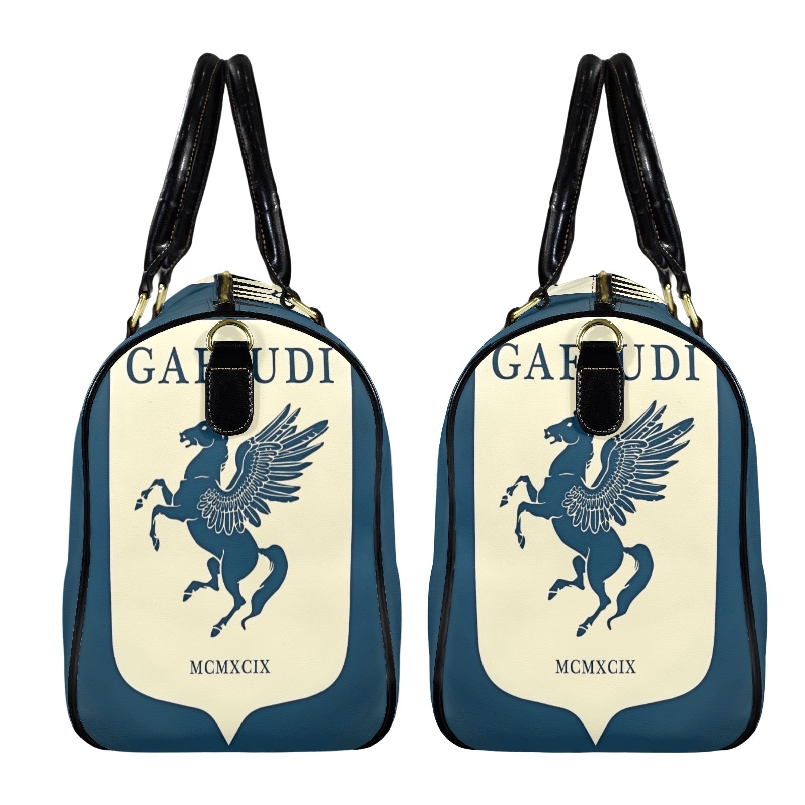 GAFAUDI Leather Travel Bag-Small