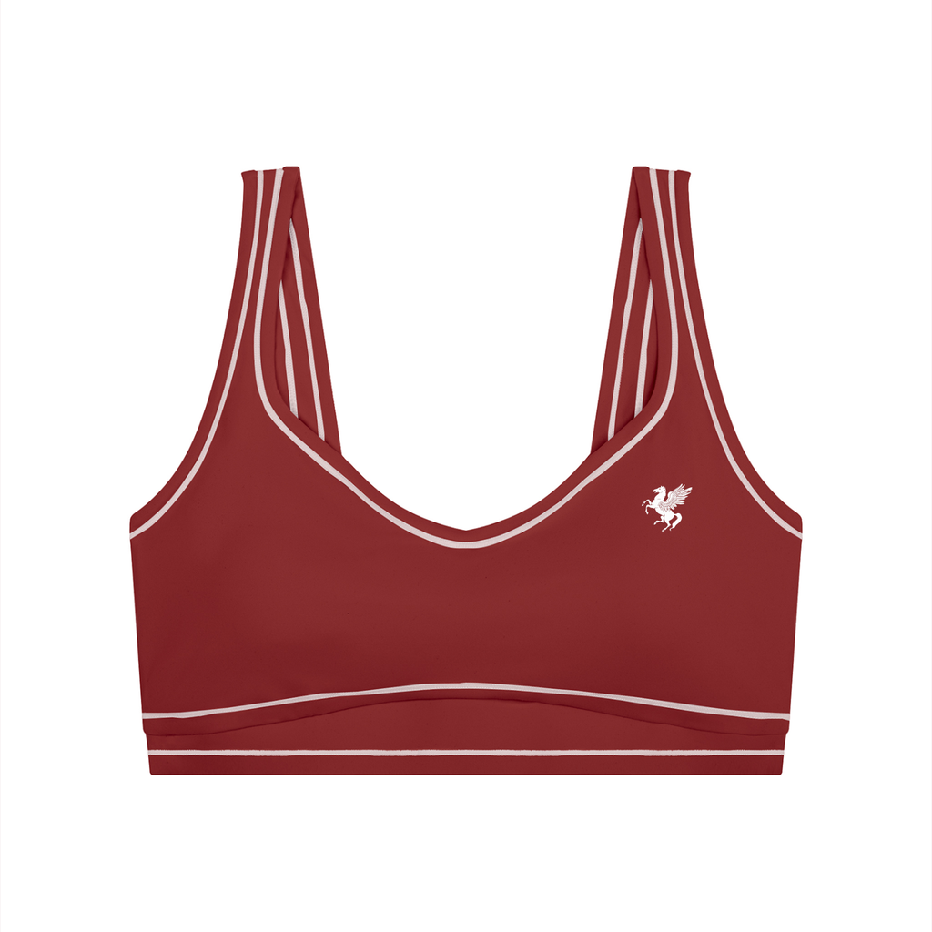 GAFAUDI Women’s Topstitching Yoga Sports Bra