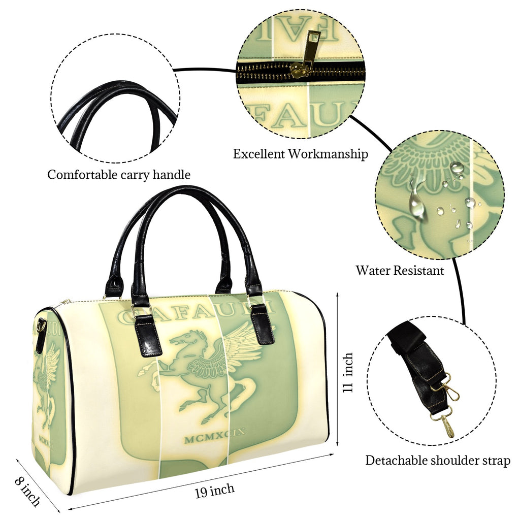 GAFAUDI Leather Travel Bag-Small