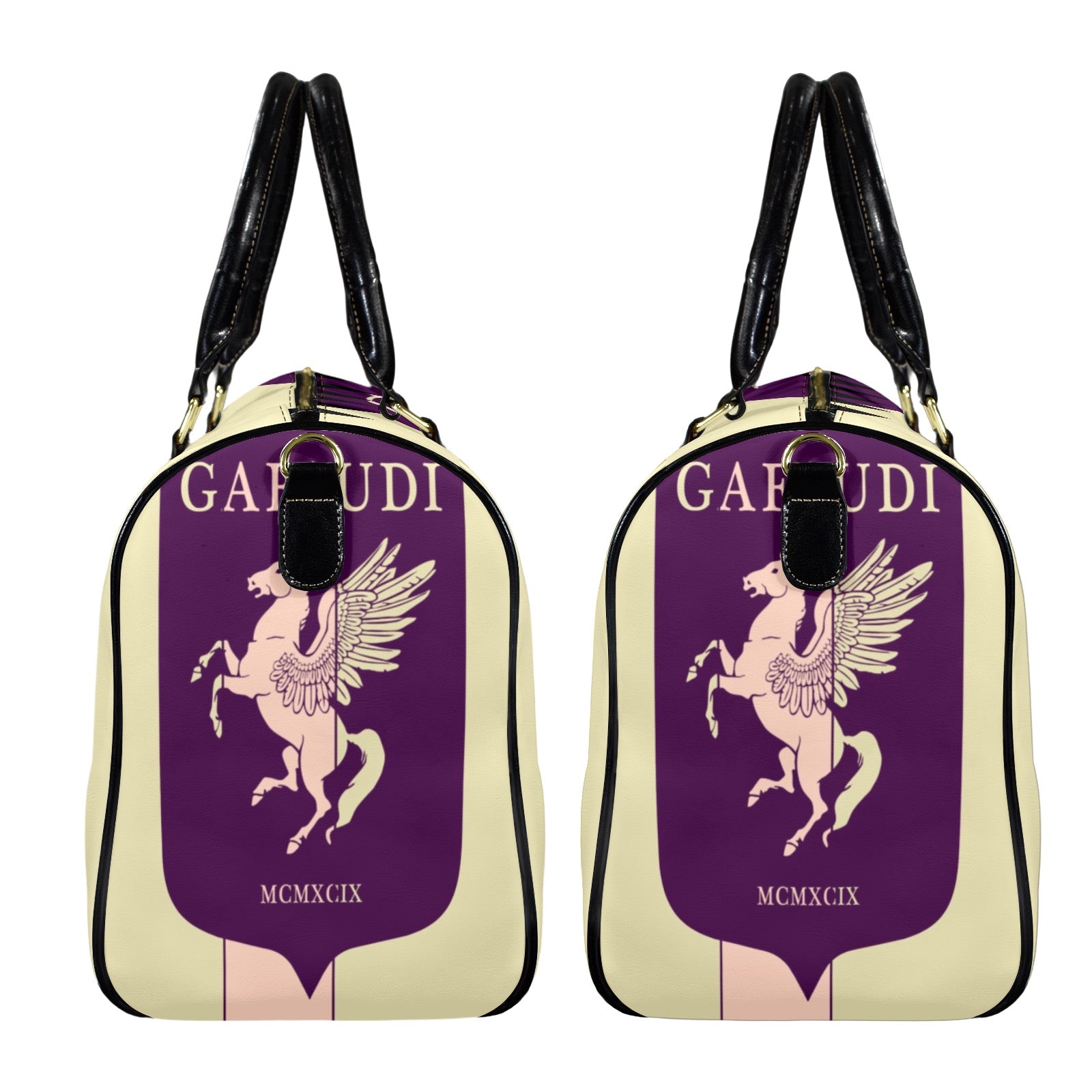 GAFAUDI Leather Travel Bag-Small