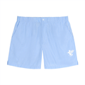 GAFAUDI Striped Elastic Waist Shorts
