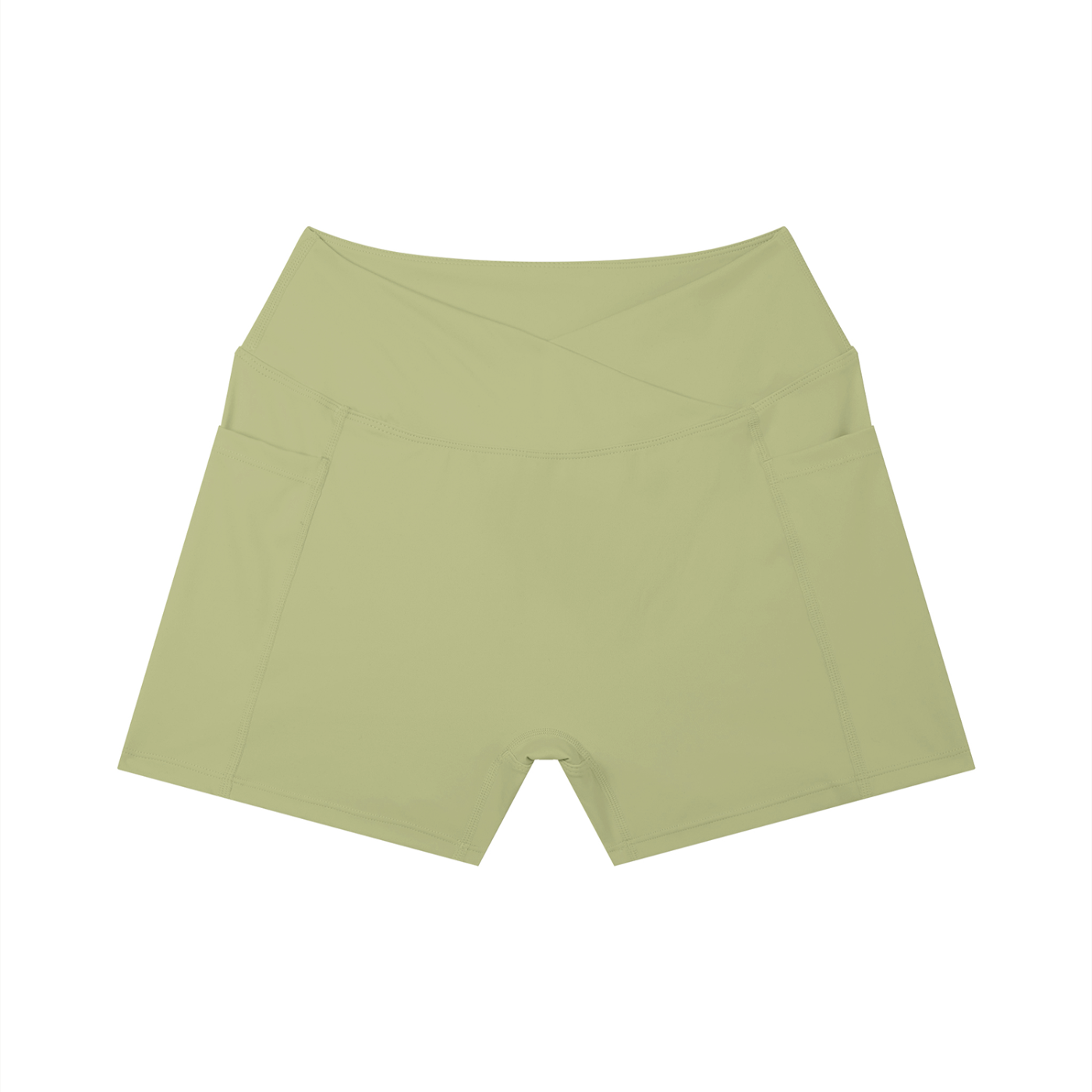 GAFAUDI Women’s High Rise Pocket Yoga Shorts