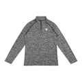 GAFAUDI Men's Quarter-Zip Performance Long Sleeve T-Shirt