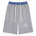 GAFAUDI Unisex Plaid Waistband Shorts
