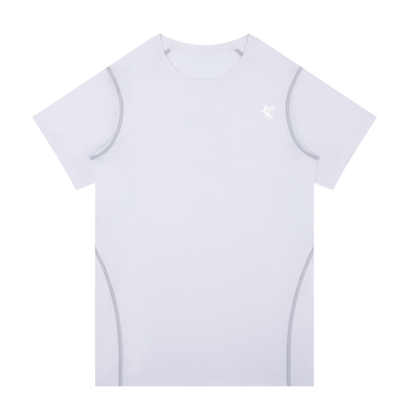 GAFAUDI Men's Contrast Stitch Performance T-Shirt