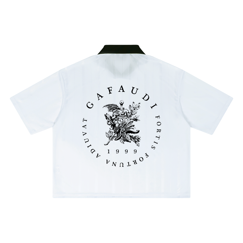 Unisex Striped Boxy Soccer Jersey