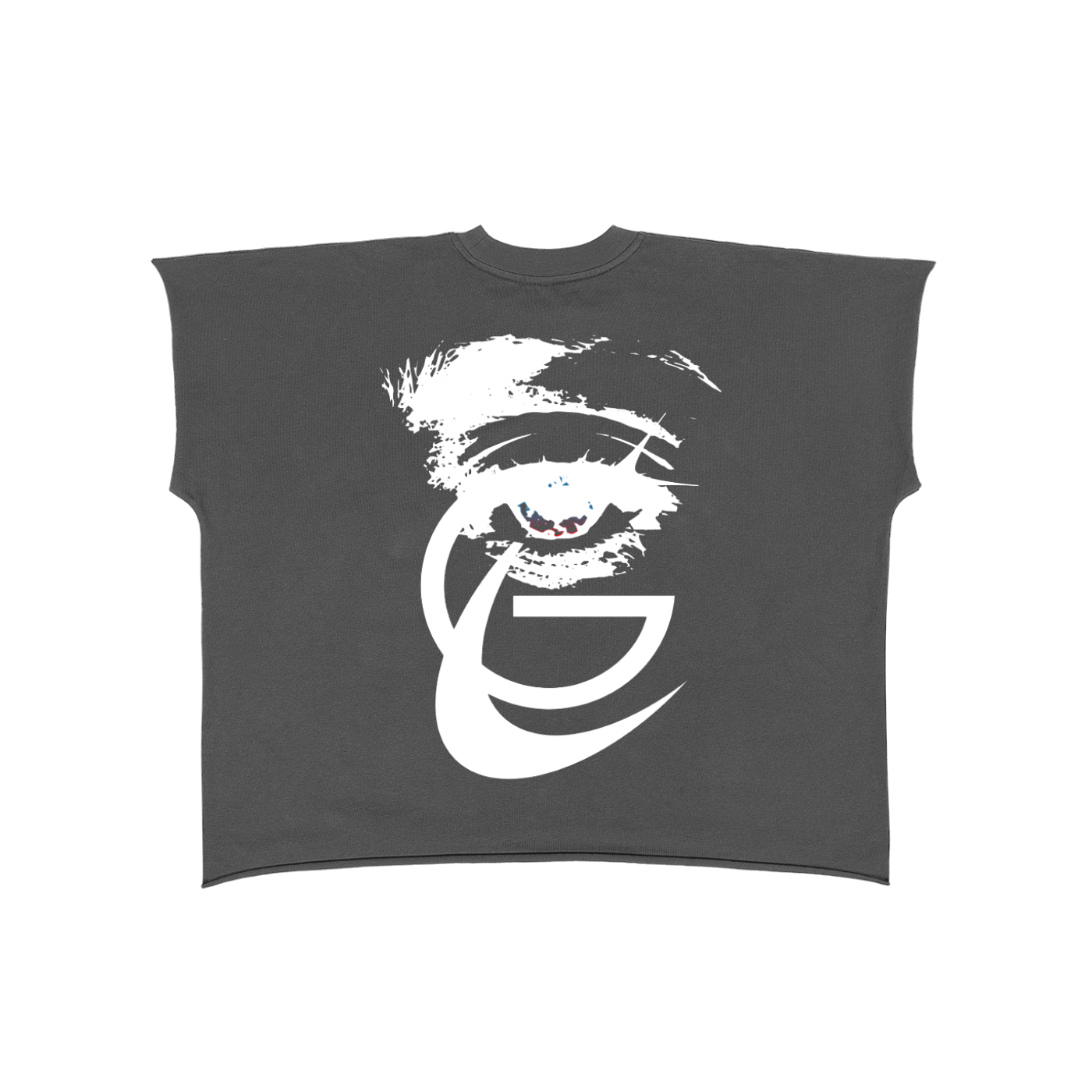 GAFAUDI "Stella Nova" Raw Edge Boxy Non-Shrink T-Shirt