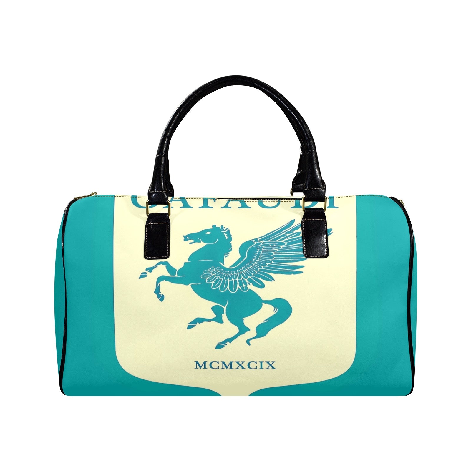 GAFAUDI Leather Travel Bag-Small