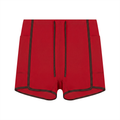 GAFAUDI Women's High Rise Color Block Yoga Shorts